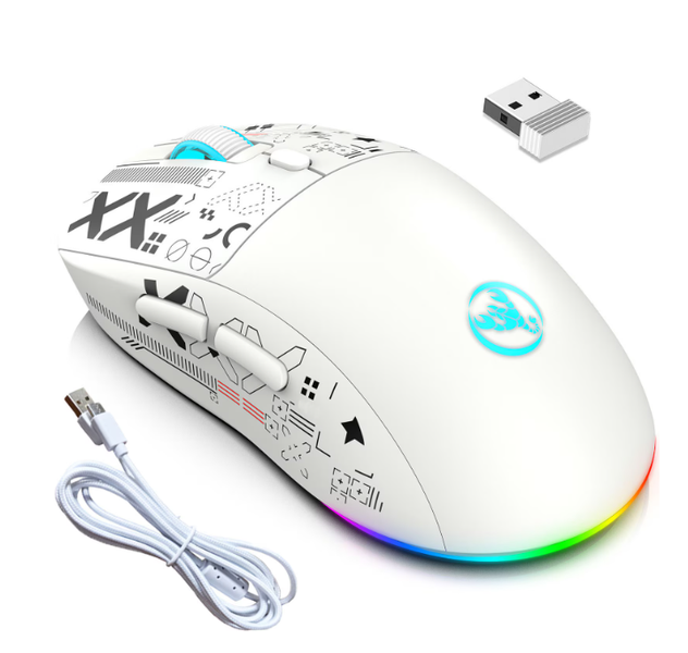 Gaming Mouse, 2.4G Wireless/Bluetooth 5.3/Wired Triple-Mode, 3600 DPI