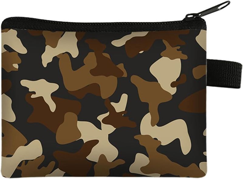 Wallet Printed Portable Card Holder Camouflage Colour