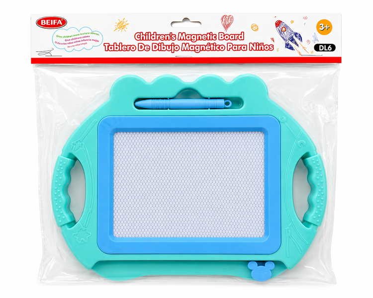 BEIFA Blue Magnetic Drawing Board for Kids with Eraser Slider and StylusPen