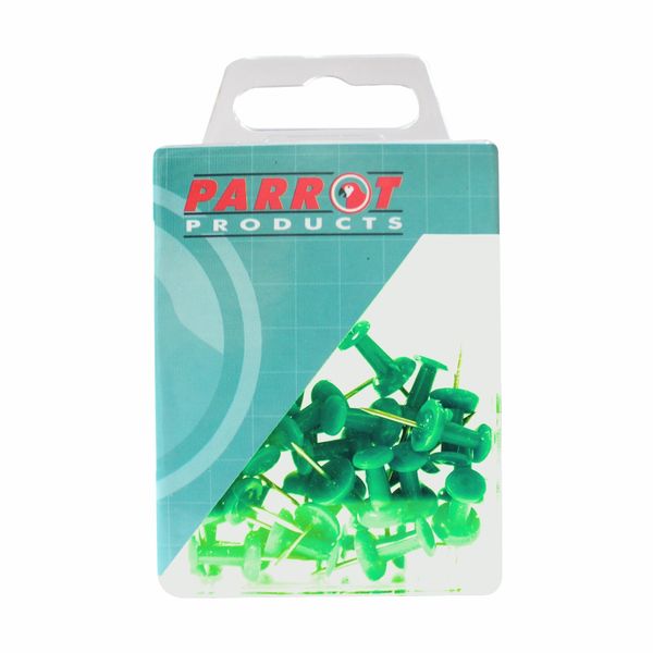 Push Pins (Boxed 30 - Green) Pack of 7