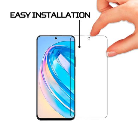 Relaxtoo For Honor X8a 2Pcs HD Front Screen Protector Glass Film