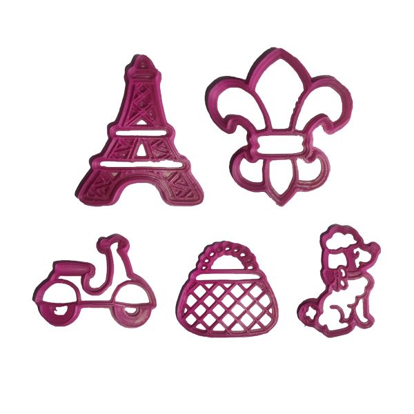 Paris 3 Cookie Cutter Set