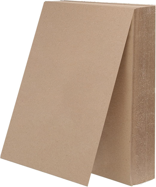 12Pc MDF Board Kraft Chipboard Book Board Photo frame backing Stationery
