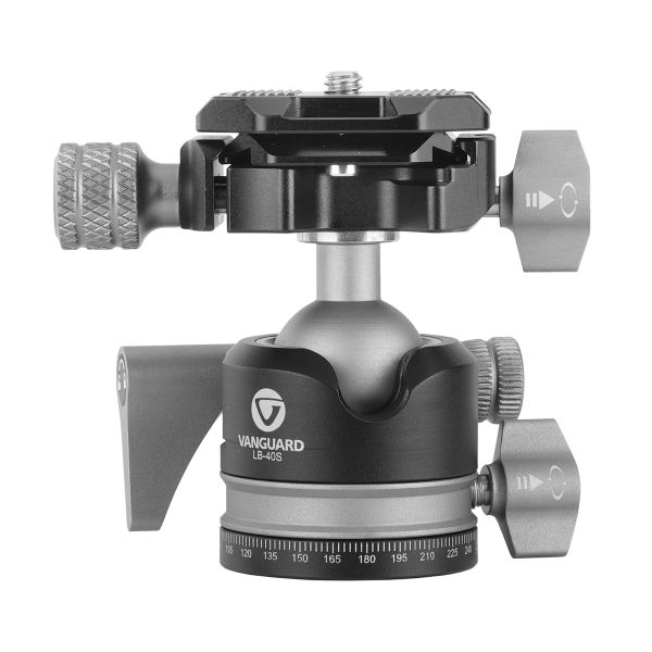Vanguard LB-40S Low Profile Ball Head with QS-45H Quick Release Plate