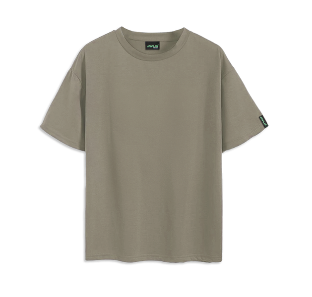 Javlin - Khaki Ringspun Cotton T-Shirt