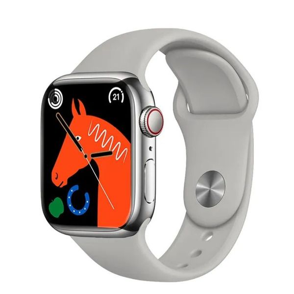 X90 Ultra 2 Smart Watch iPhone/Android - With 2 Straps (Grey)