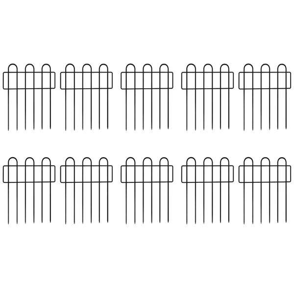 Metal Garden Fence Fencing Animal Barrier For Garden Fences And Borders