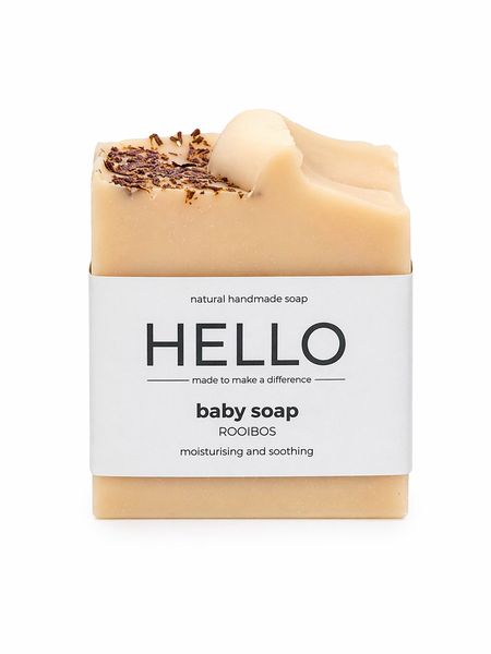 HELLO Baby Soap - Rooibos Almond Milk Moisturising Bar