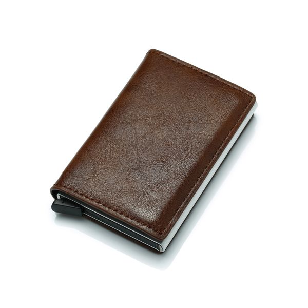 PU Leather Credit Card Pop Up Wallet