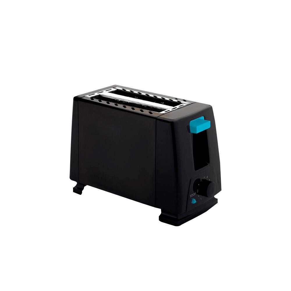 amazon 2 slice toaster black