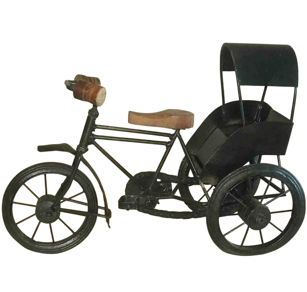 Furniture-top Decorative Iron Cycle (Rickshaw Trike)