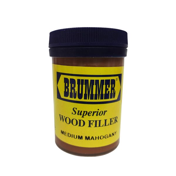 Brummer - Wood Filler Medium Mahogany - 250g - 6 Pack