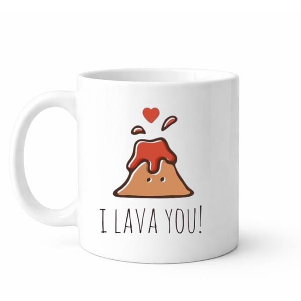 I lava you - Valentines - Relationship mug