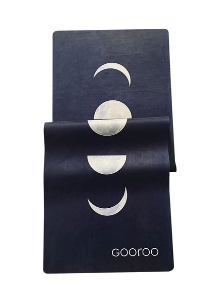 GOOROO Premium Yoga + Fitness Mat | MOON PHASES
