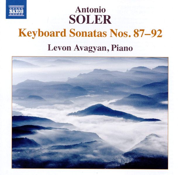 Antonio Soler: Keyboard Sonatas Nos. 87-92 (CD / Album)