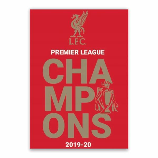 2019-20 Premier League Champions Poster - A1