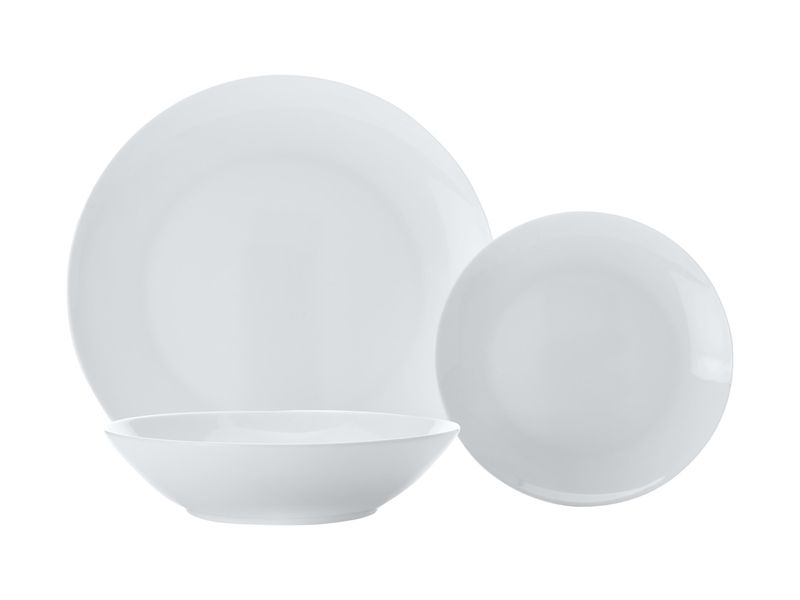 Maxwell and Williams - MW Cashmere Resort Coupe Dinner Set 18 Piece Gift Boxed