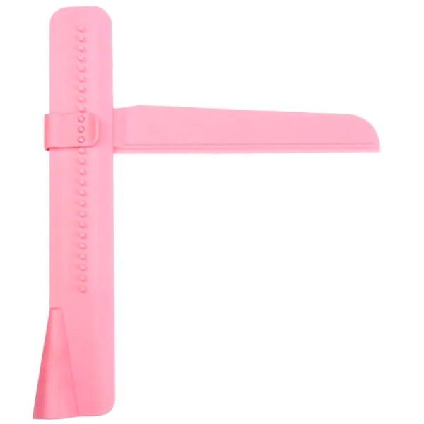 1 Piece - Adjustable Cake Icing Smoothing Tool - Pink