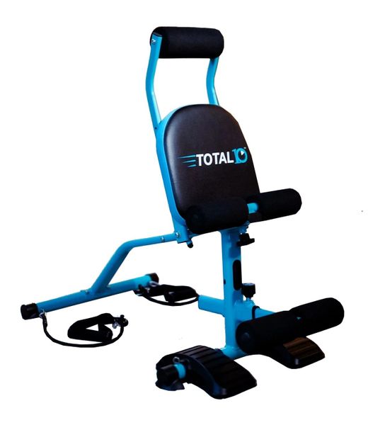 Total 10 in 1 Home Workout Machine - Full Body Resistance Fitness Training