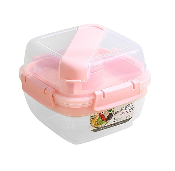 2 Layer Salad Lunch Box