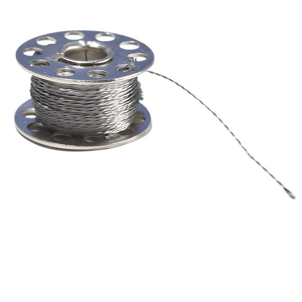 2-Ply Stainless Steel Conductive Thread - 316L, 22 Meters