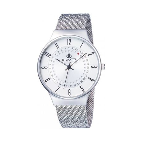 Silver mesh on sale strap watch mens