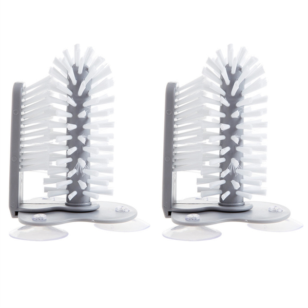 Water Bottle Cleaner Glass Washer Brush Cup Washer Brush with Suction Base