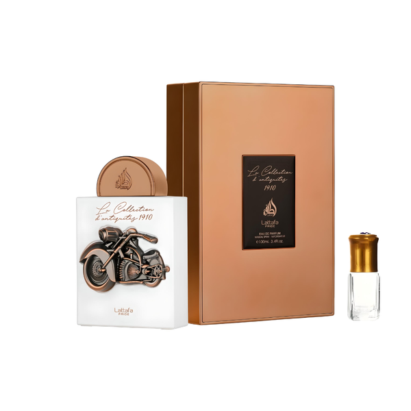 La Collection D'antiquites 1910 by Lattafa Pride EDP - 100ml + Perfume Oil