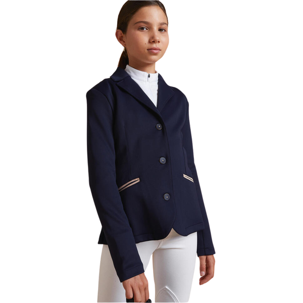 Fouganza Kids' Horse Riding Show Jacket 500 - Navy
