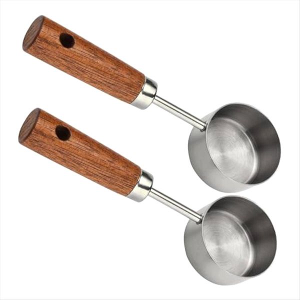 Stainless Steel Coffee Scoop for Ground Coffee 15Ml with Handle -A