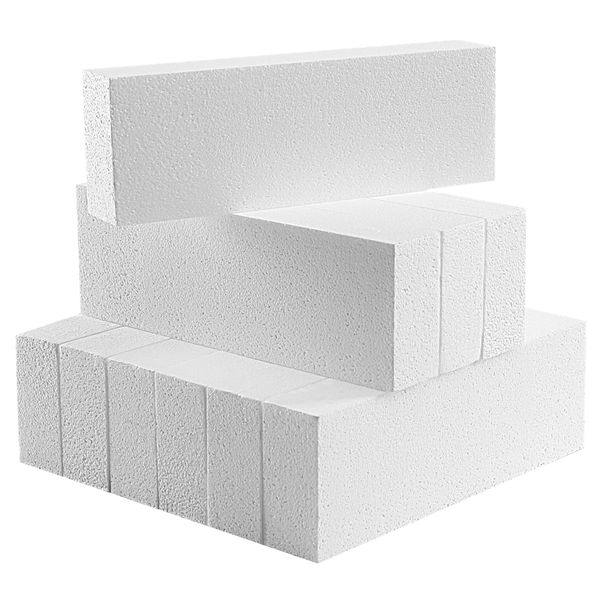 Craft White Foam Blocks For Flower Arrangements/ DIY Projects 10pcs - 30cm