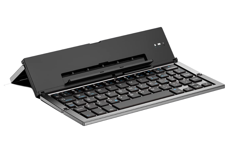 Ultra-slim foldable keyboard, portable design with integrated stand