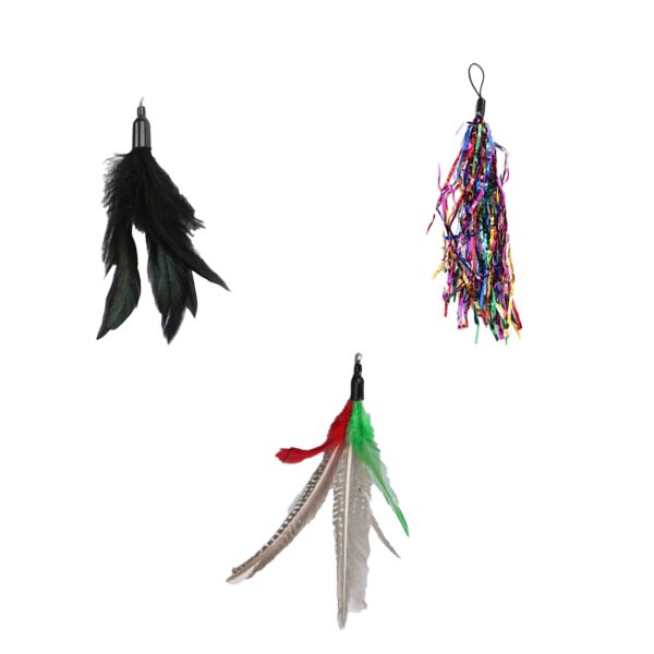 zaBird Refill Set 4 - Speckled Fowl, Glitter Rainbow, Raven