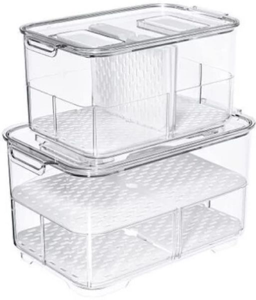 Fruit &amp; Veggie Fresh Keeper - 2 Piece Set.