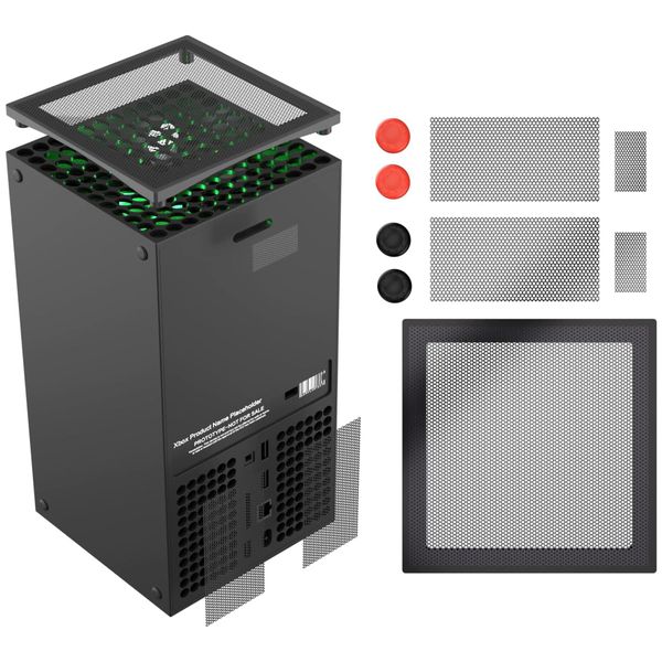 Dust Filter for Xbox Series X Console, Anti-Dust Vent Cover Dustproof