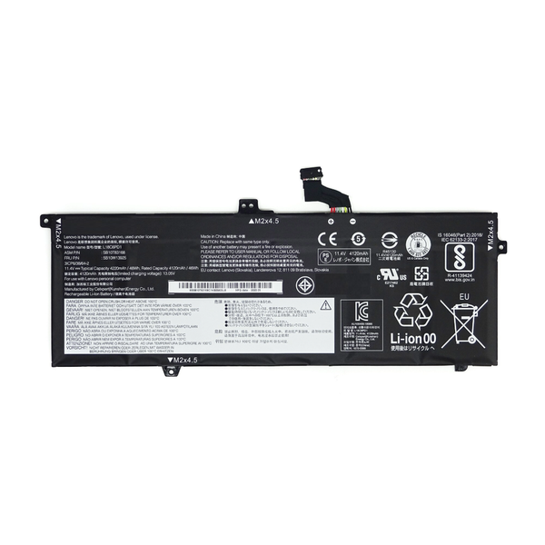 Battery for Lenovo ThinkPad X13-G1, L390, X390 Series (L18C6PD1)