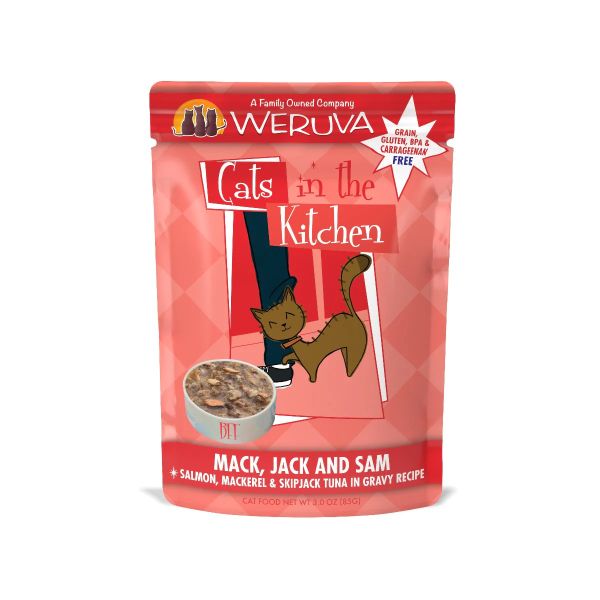 Weruva Pouches - Mack, Jack and Sam