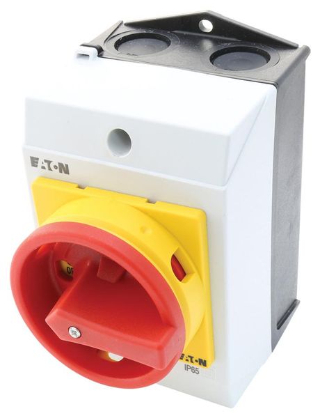 Eaton (T0-2-1/I1/SVB) Switch Disconnector, 3 Pole, 440 V, 20 A, IP65, Screw