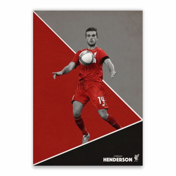 Jordan Henderson Liverpool Poster - A1
