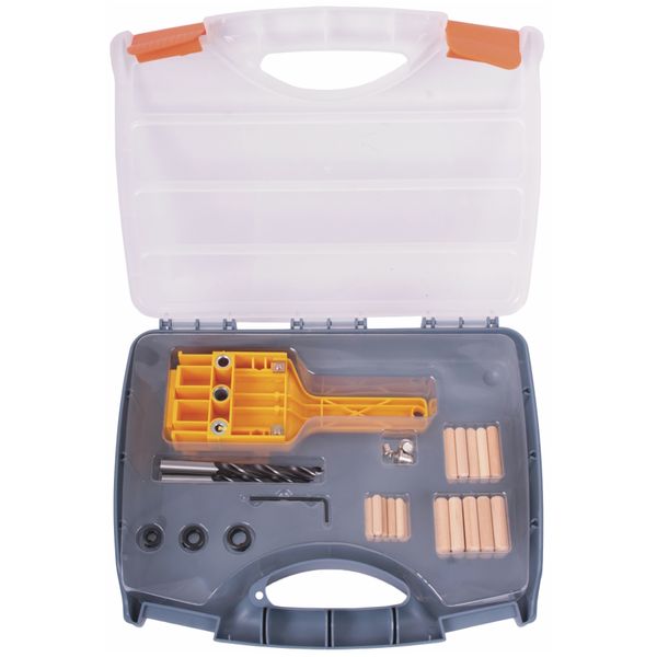 Hoteche 41-Piece Doweling Jig Measuring Set - 6/8/10mm