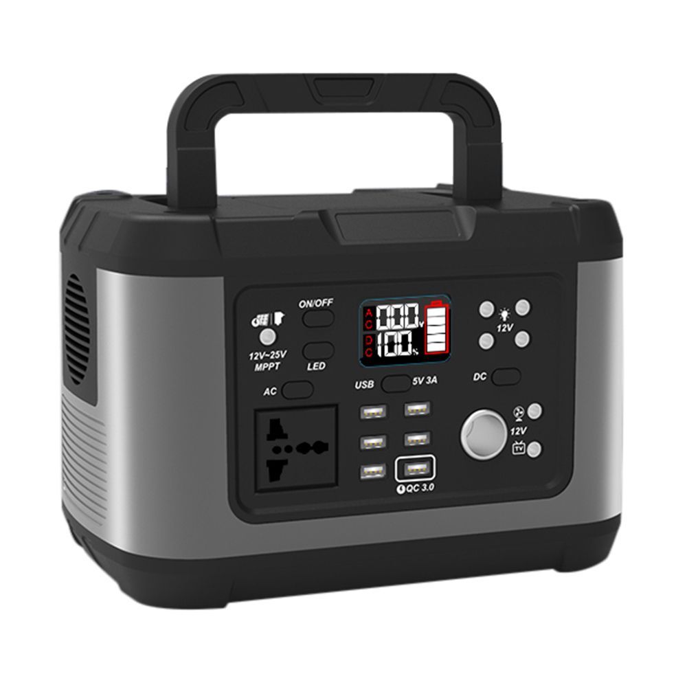 500W UPS Portable Power Station Back Up Power for Home & Outdoor Use ...