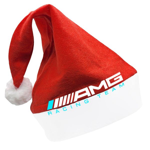 Bufftee AMG Racing Team Christmas Hat-Classic Santa Xmas Hat Merc Petronas