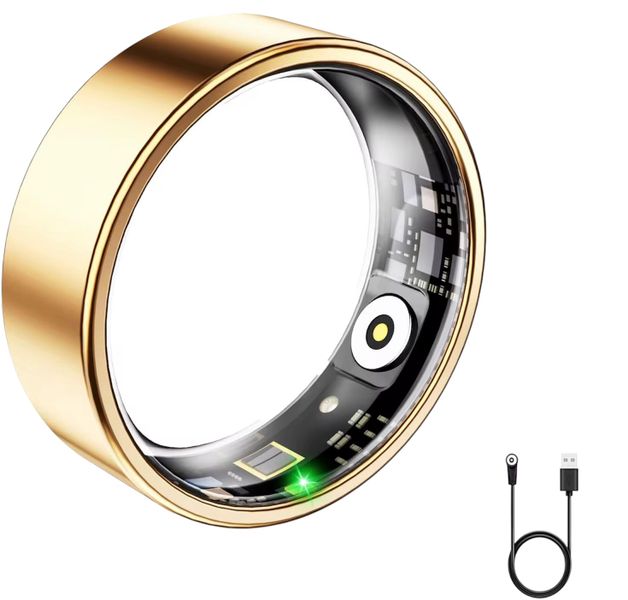 Smart Ring Controlled Exercise Heart Rate Tracker Photo/Video Switching