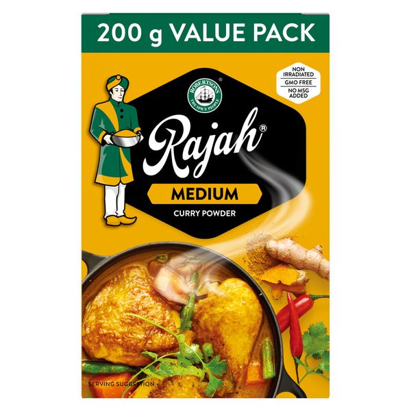 Robertsons Rajah Medium Curry Powder 200g