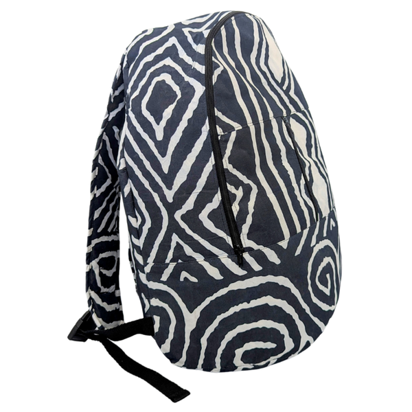 Zebra Print African Laptop Backpack by Tribe Afrique