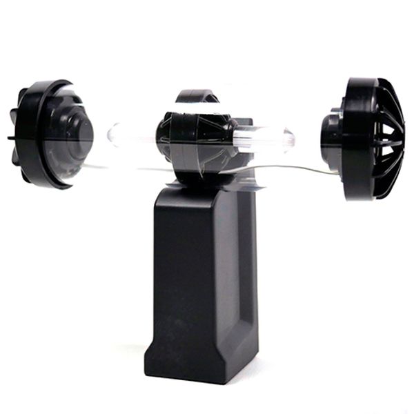 PTech Transparent Tube Blue LED Light Stereo Speaker
