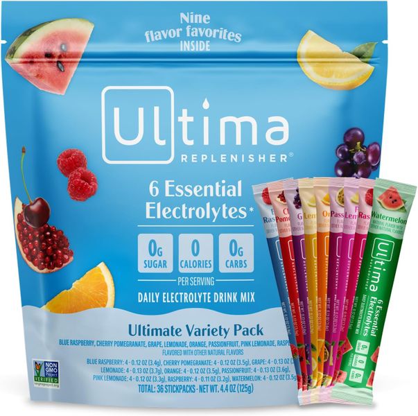 Ultima Replenisher Daily Electrolyte Powder - 36 Servings