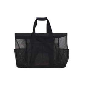 Mesh Beach Bags Large Beach Bag with Zipper Duffle Bag for Beach ...