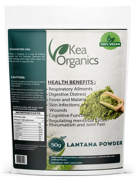 Kea Organics -Lantana camara - 50g Powder