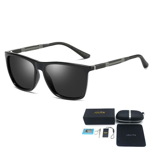 JOLITA Cycling Driving Polarized Sunglasses Fashion Aluminum Magnesium-A547